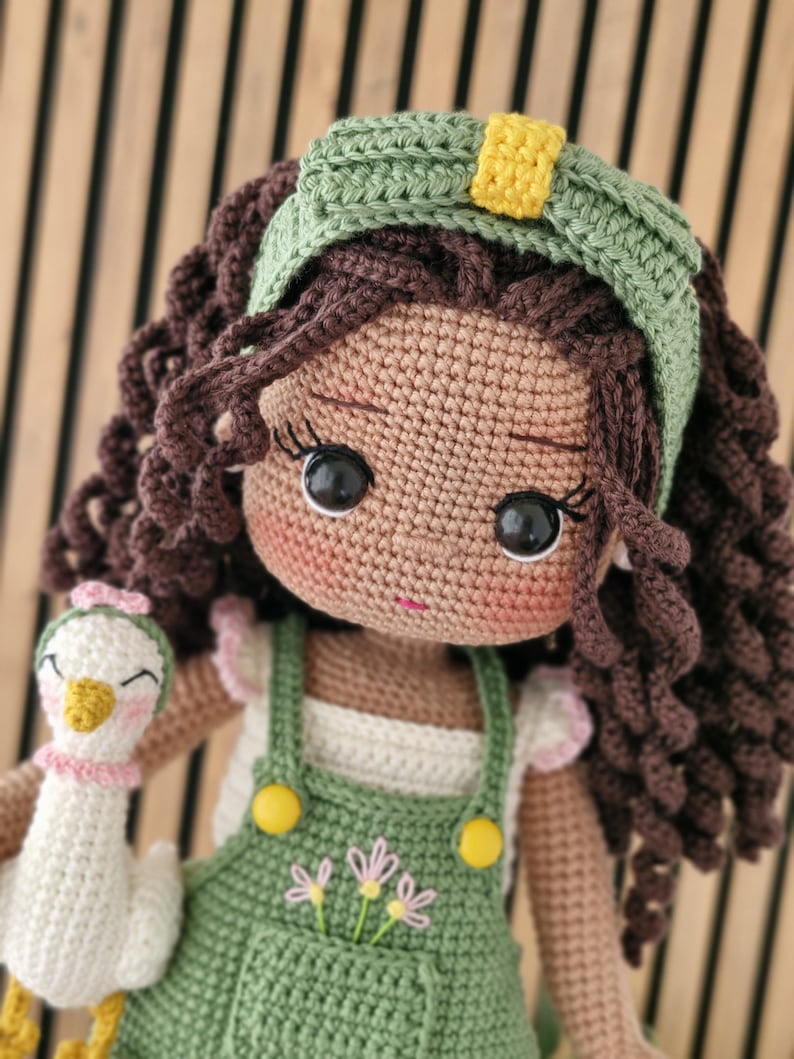 Meadow Girl Doll Crochet Pattern