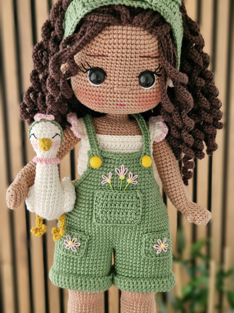 Meadow Girl Doll Crochet Pattern
