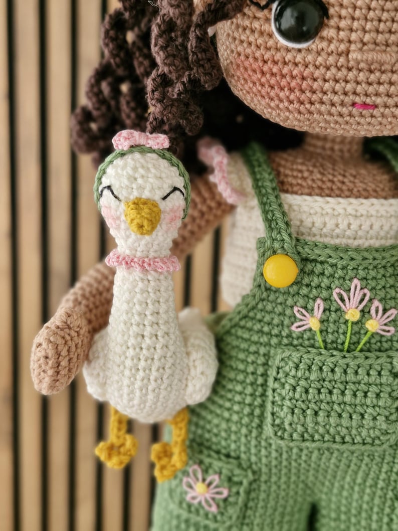Meadow Girl Doll Crochet Pattern