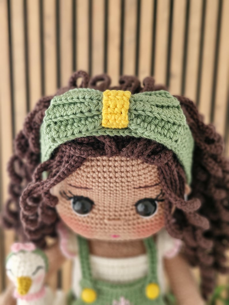 Meadow Girl Doll Crochet Pattern