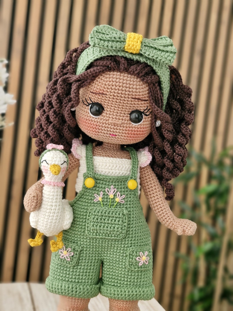 Meadow Girl Doll Crochet Pattern