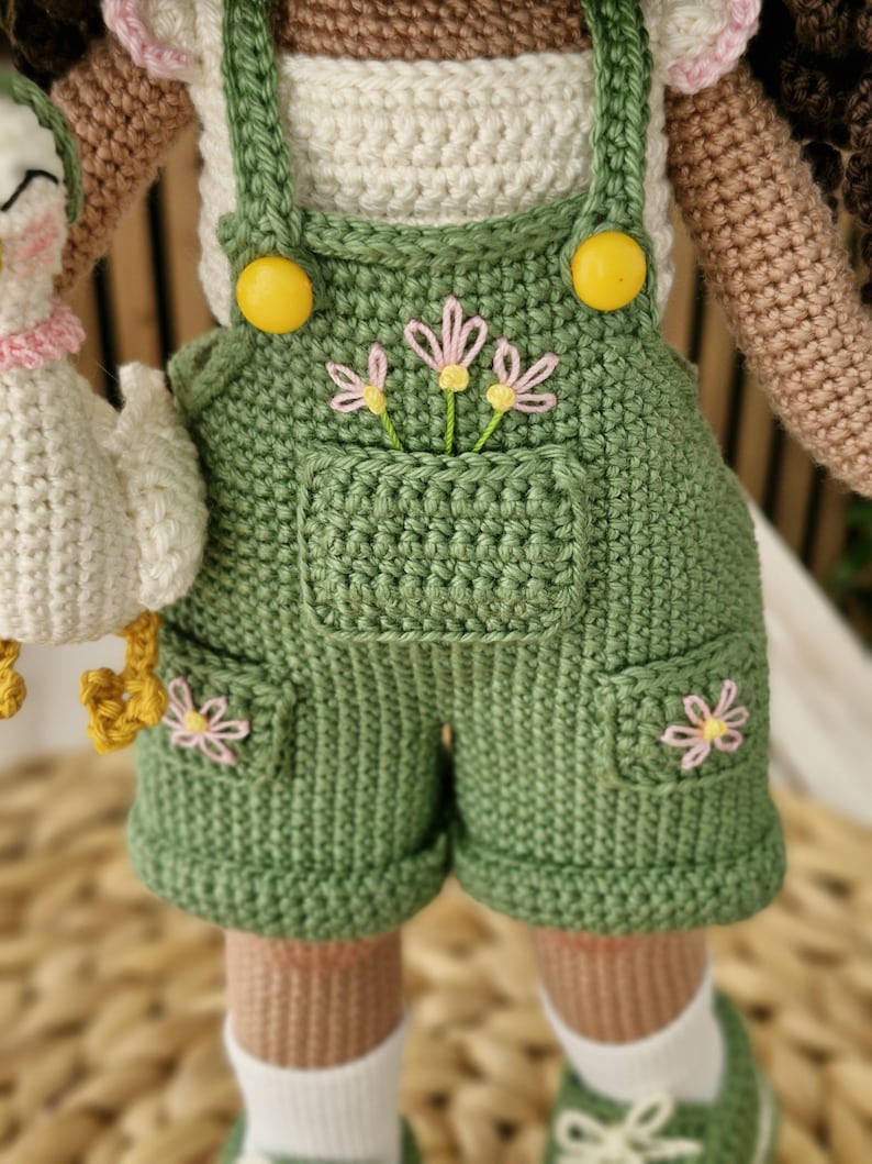 Meadow Girl Doll Crochet Pattern