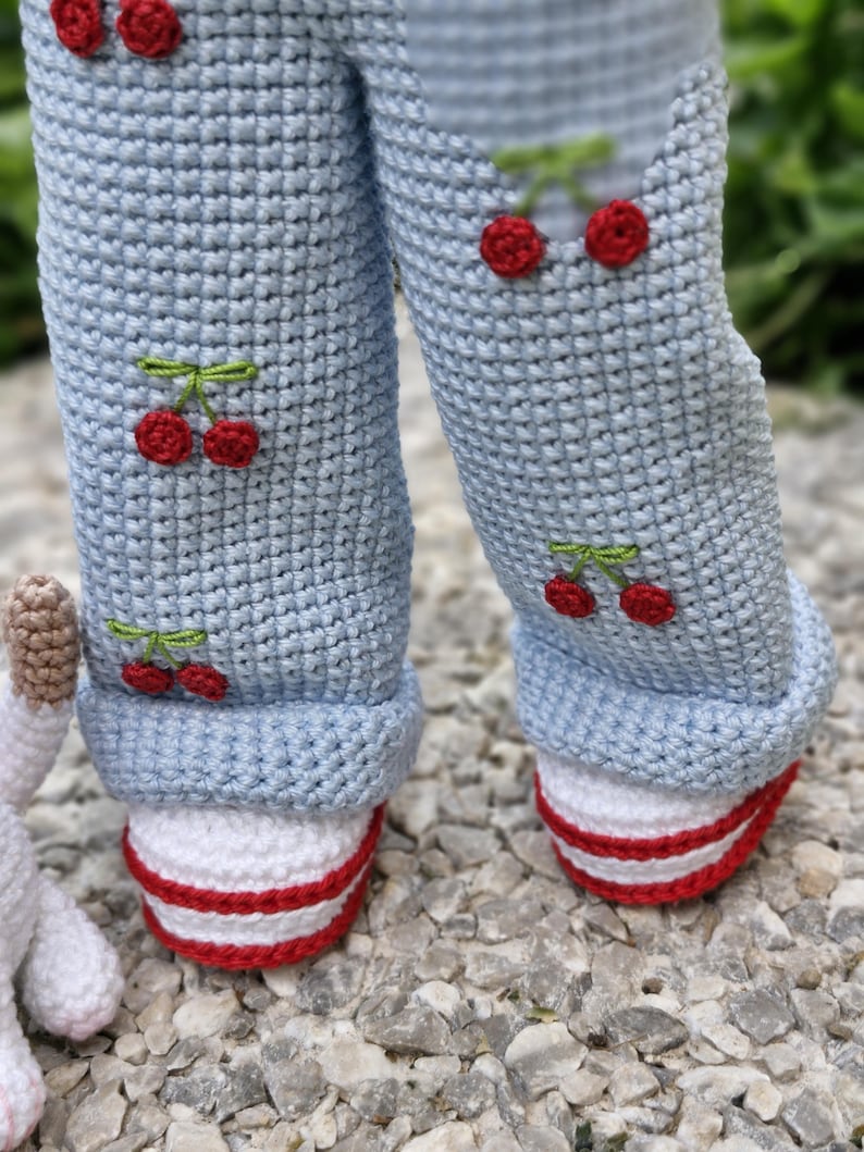 Cherry Belle Doll & Cat Crochet Pattern